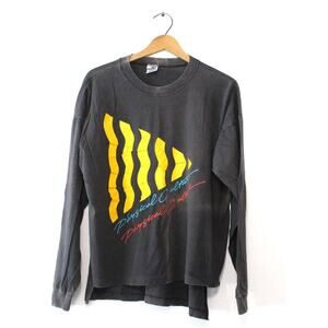 Vintage Puma Physical Culture Long Sleeve T Shirt Large